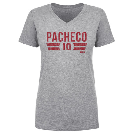Isiah Pacheco Women's V-Neck T-Shirt | 500 LEVEL