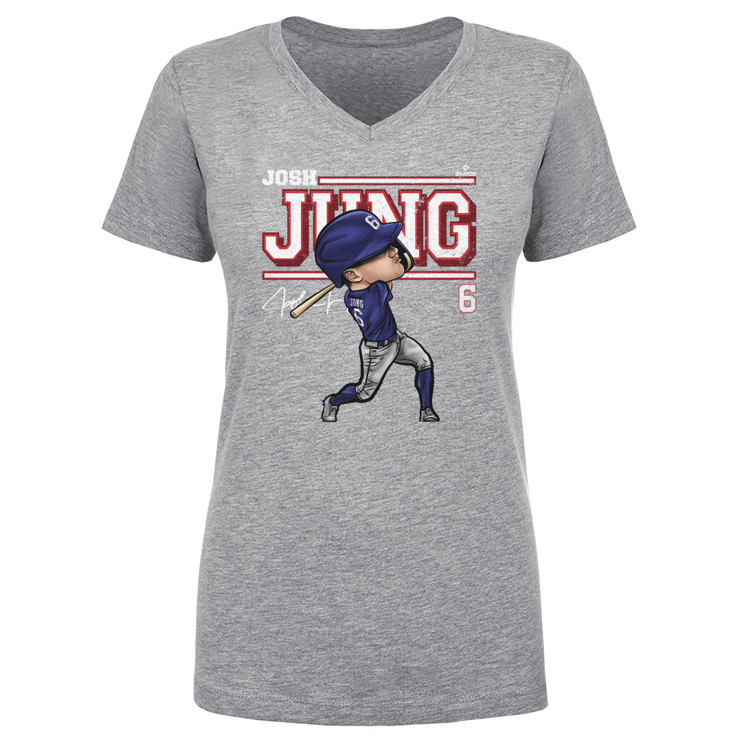 Josh Jung Women's V-Neck T-Shirt | 500 LEVEL