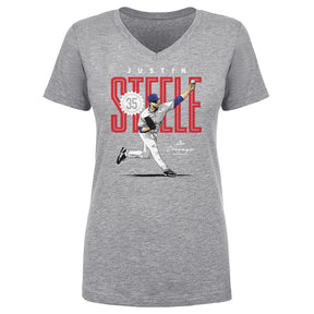 Justin Steele Women's V-Neck T-Shirt | 500 LEVEL
