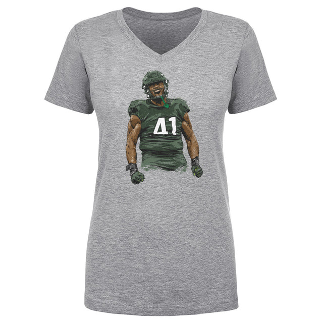 Derrick Harmon Women's V-Neck T-Shirt | 500 LEVEL