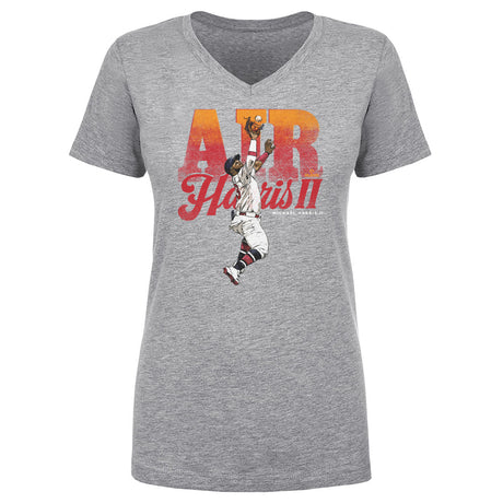 Michael Harris II Women's V-Neck T-Shirt | 500 LEVEL