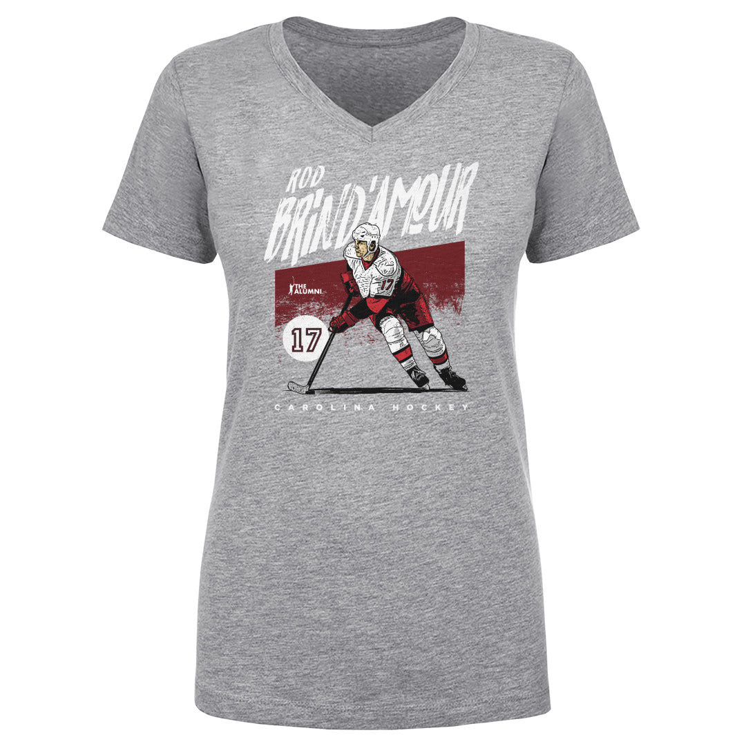 Rod Brind'Amour Women's V-Neck T-Shirt | 500 LEVEL