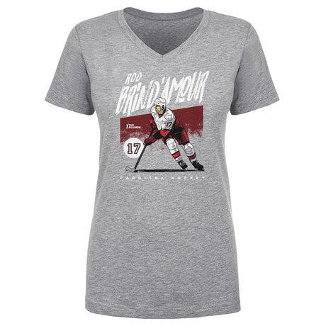 Rod Brind'Amour Women's V-Neck T-Shirt | 500 LEVEL