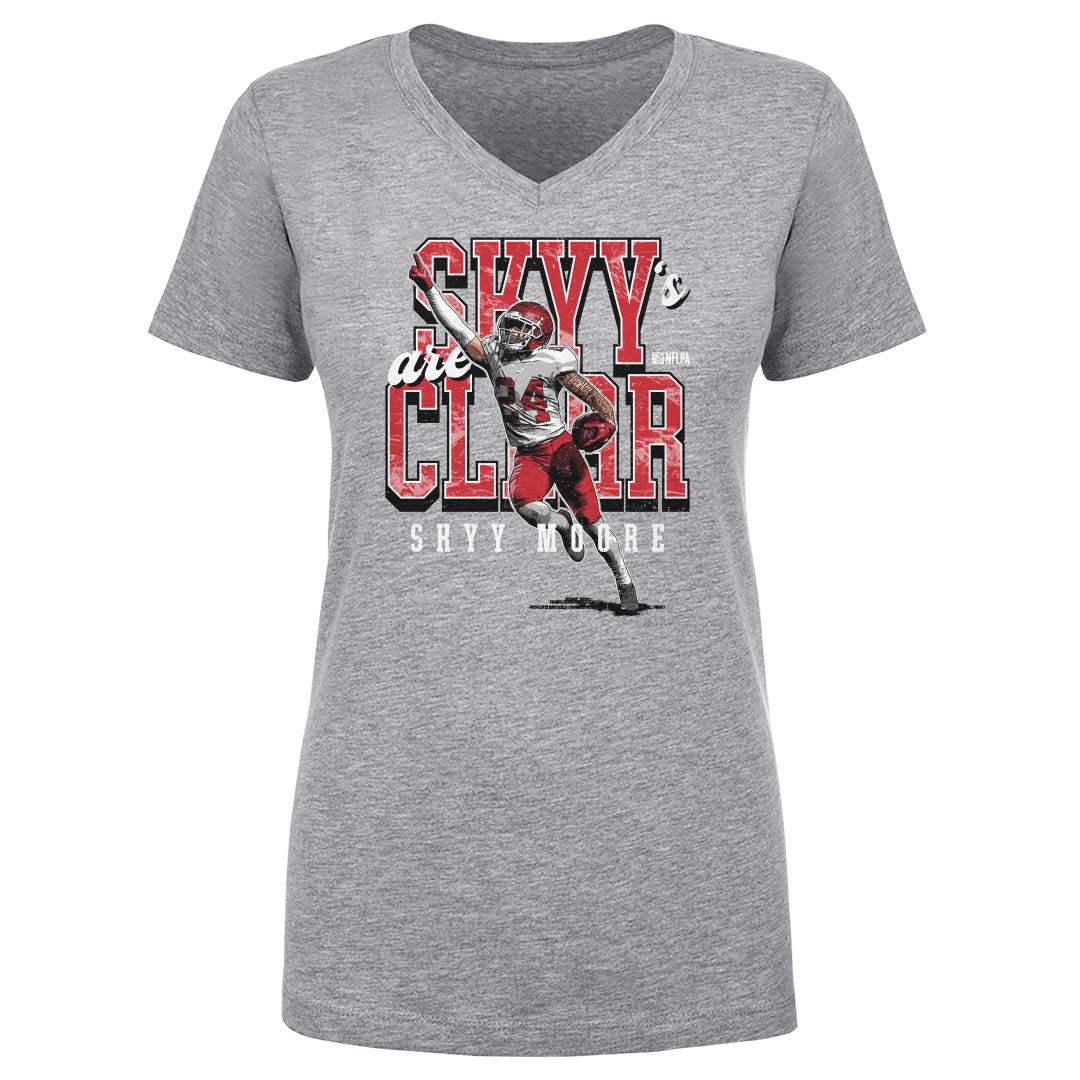 Skyy Moore Women&#39;s V-Neck T-Shirt | 500 LEVEL