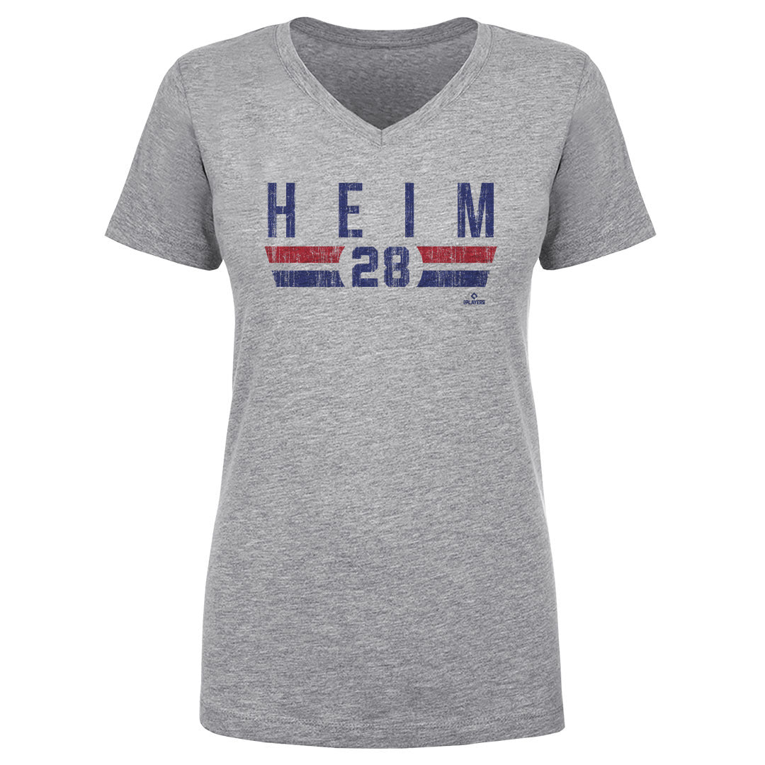 Jonah Heim Women's V-Neck T-Shirt | 500 LEVEL
