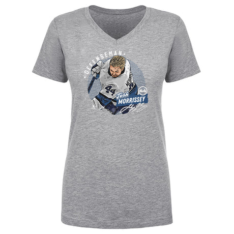 Josh Morrissey Women's V-Neck T-Shirt | 500 LEVEL