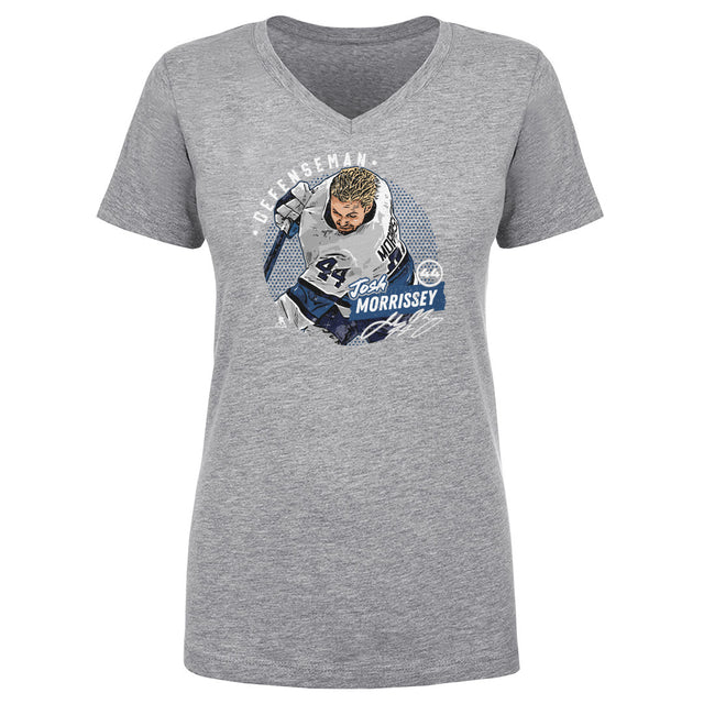 Josh Morrissey Women's V-Neck T-Shirt | 500 LEVEL
