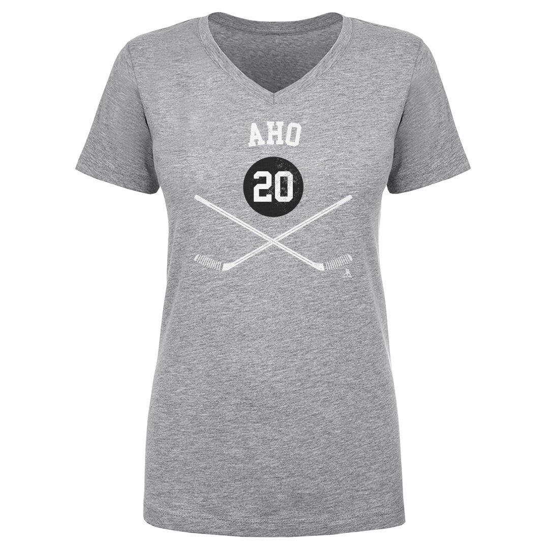 Sebastian Aho Women&#39;s V-Neck T-Shirt | 500 LEVEL