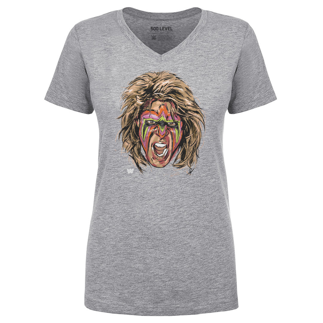 Ultimate Warrior Women's V-Neck T-Shirt | 500 LEVEL