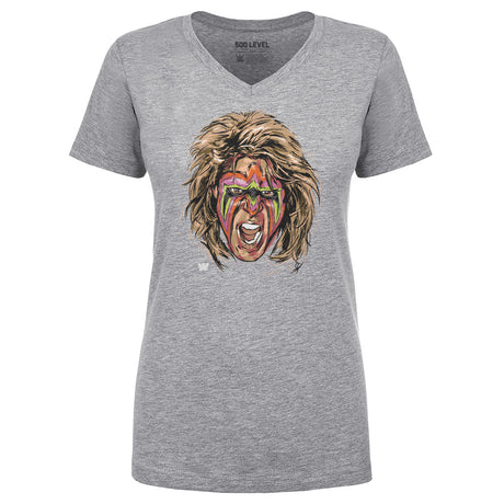 Ultimate Warrior Women's V-Neck T-Shirt | 500 LEVEL