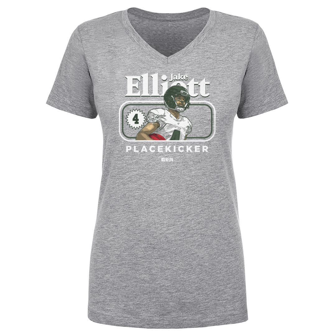 Jake Elliott Women's V-Neck T-Shirt | 500 LEVEL