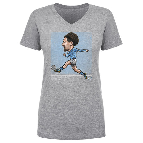 Jack Grealish Women's V-Neck T-Shirt | 500 LEVEL