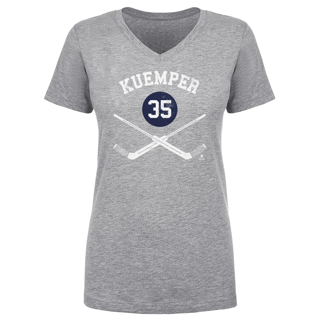 Darcy Kuemper Women&#39;s V-Neck T-Shirt | 500 LEVEL