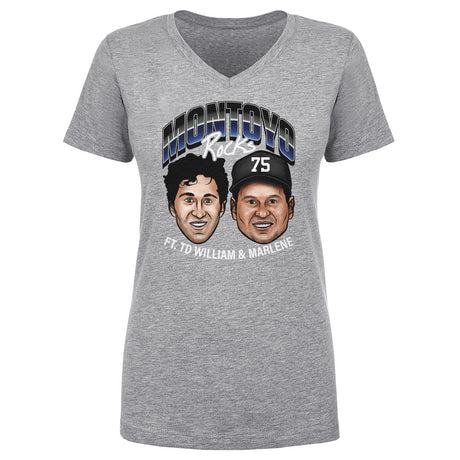 Charlie Montoyo Women's V-Neck T-Shirt | 500 LEVEL