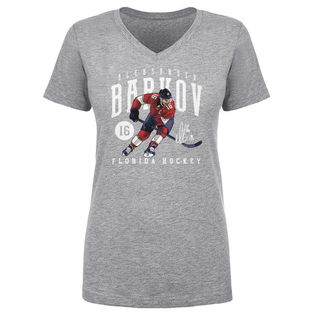 Aleksander Barkov Women's V-Neck T-Shirt | 500 LEVEL