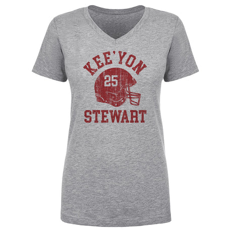 Kee'yon Stewart Women's V-Neck T-Shirt | 500 LEVEL