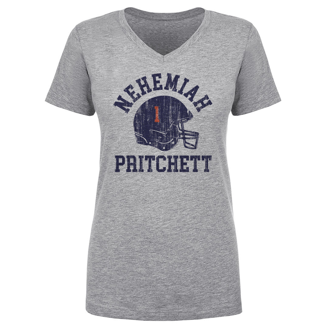 Nehemiah Pritchett Women's V-Neck T-Shirt | 500 LEVEL