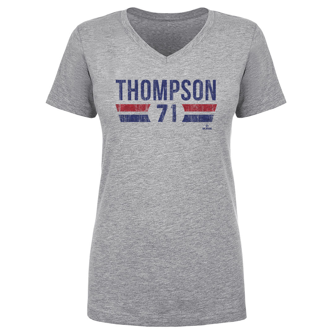 Keegan Thompson Women's V-Neck T-Shirt | 500 LEVEL