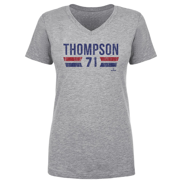 Keegan Thompson Women's V-Neck T-Shirt | 500 LEVEL