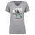 Jeff Wilson Jr. Women's V-Neck T-Shirt | 500 LEVEL