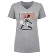Francisco Lindor Women's V-Neck T-Shirt | 500 LEVEL