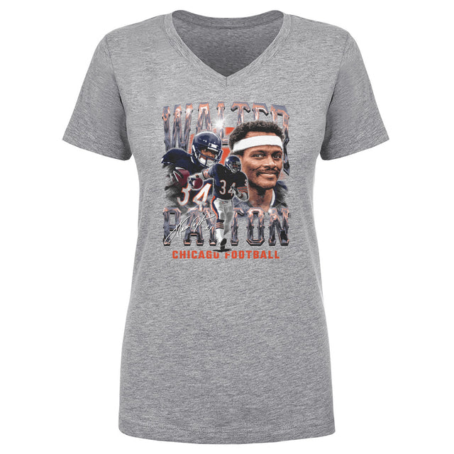 Walter Payton Women's V-Neck T-Shirt | 500 LEVEL