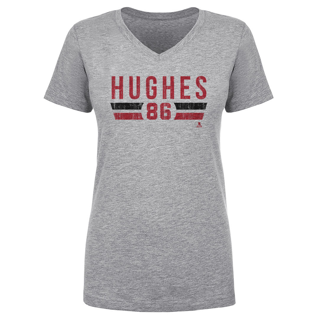 Jack Hughes Women's V-Neck T-Shirt | 500 LEVEL