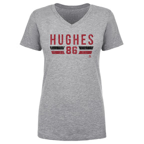 Jack Hughes Women's V-Neck T-Shirt | 500 LEVEL