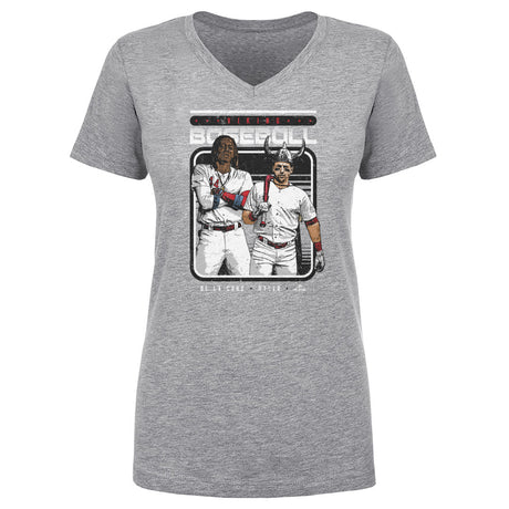 Spencer Steer Women's V-Neck T-Shirt | 500 LEVEL