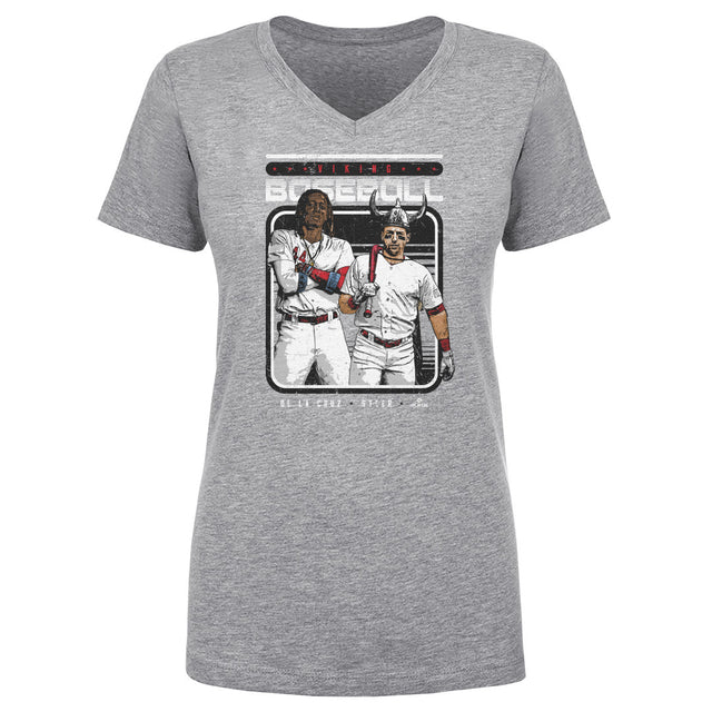 Spencer Steer Women's V-Neck T-Shirt | 500 LEVEL