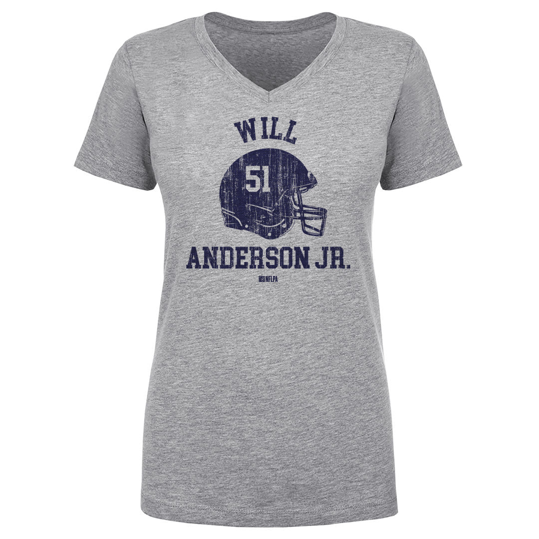 Will Anderson Jr. Women's V-Neck T-Shirt | 500 LEVEL