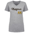 Joe Musgrove Women's V-Neck T-Shirt | 500 LEVEL