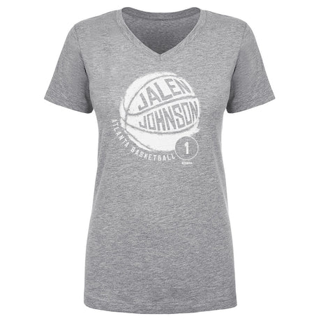 Jalen Johnson Women's V-Neck T-Shirt | 500 LEVEL