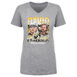 David Pastrnak Women's V-Neck T-Shirt | 500 LEVEL