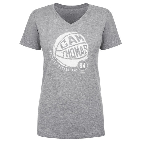 Cam Thomas Women's V-Neck T-Shirt | 500 LEVEL