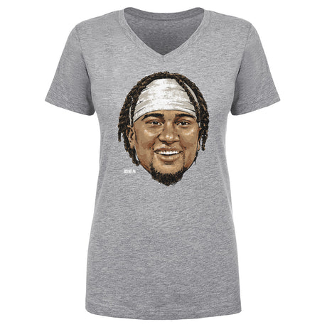 C.J. Stroud Women's V-Neck T-Shirt | 500 LEVEL