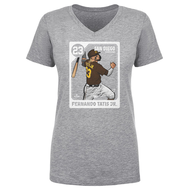 Fernando Tatis Jr. Women's V-Neck T-Shirt | 500 LEVEL