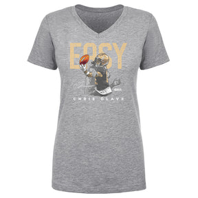 Chris Olave Women's V-Neck T-Shirt | 500 LEVEL