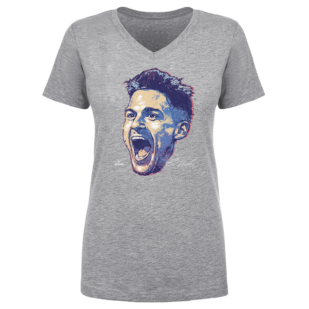 Enrique Hernandez Women's V-Neck T-Shirt | 500 LEVEL