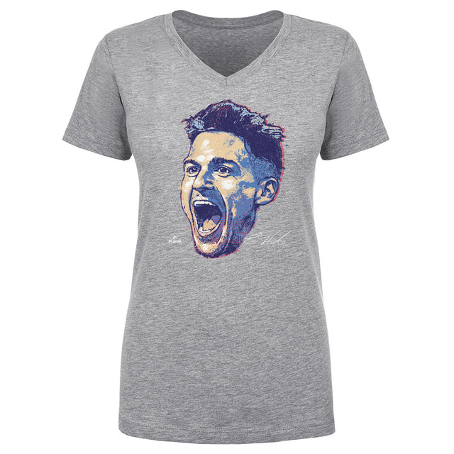 Enrique Hernandez Women's V-Neck T-Shirt | 500 LEVEL