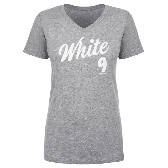 Derrick White Women's V-Neck T-Shirt | 500 LEVEL