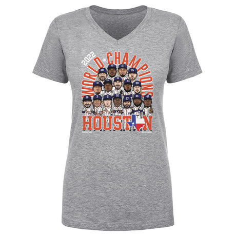 Houston Women's V-Neck T-Shirt | 500 LEVEL