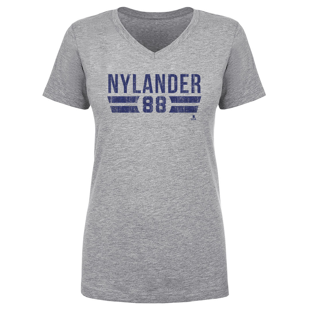 William Nylander Women's V-Neck T-Shirt | 500 LEVEL