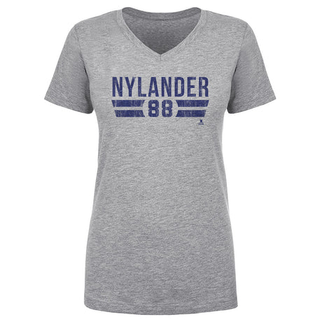 William Nylander Women's V-Neck T-Shirt | 500 LEVEL