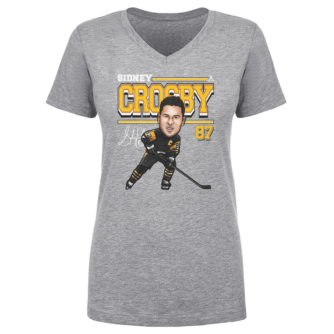 Sidney Crosby Women's V-Neck T-Shirt | 500 LEVEL