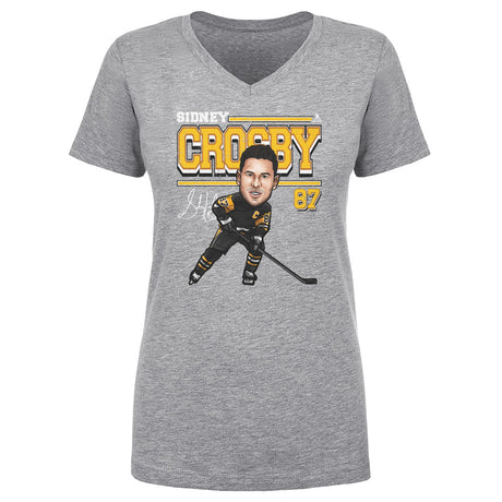 Sidney Crosby Women's V-Neck T-Shirt | 500 LEVEL