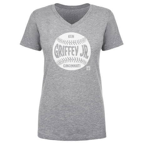 Ken Griffey Jr. Women's V-Neck T-Shirt | 500 LEVEL