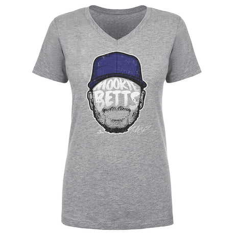 Mookie Betts Women's V-Neck T-Shirt | 500 LEVEL