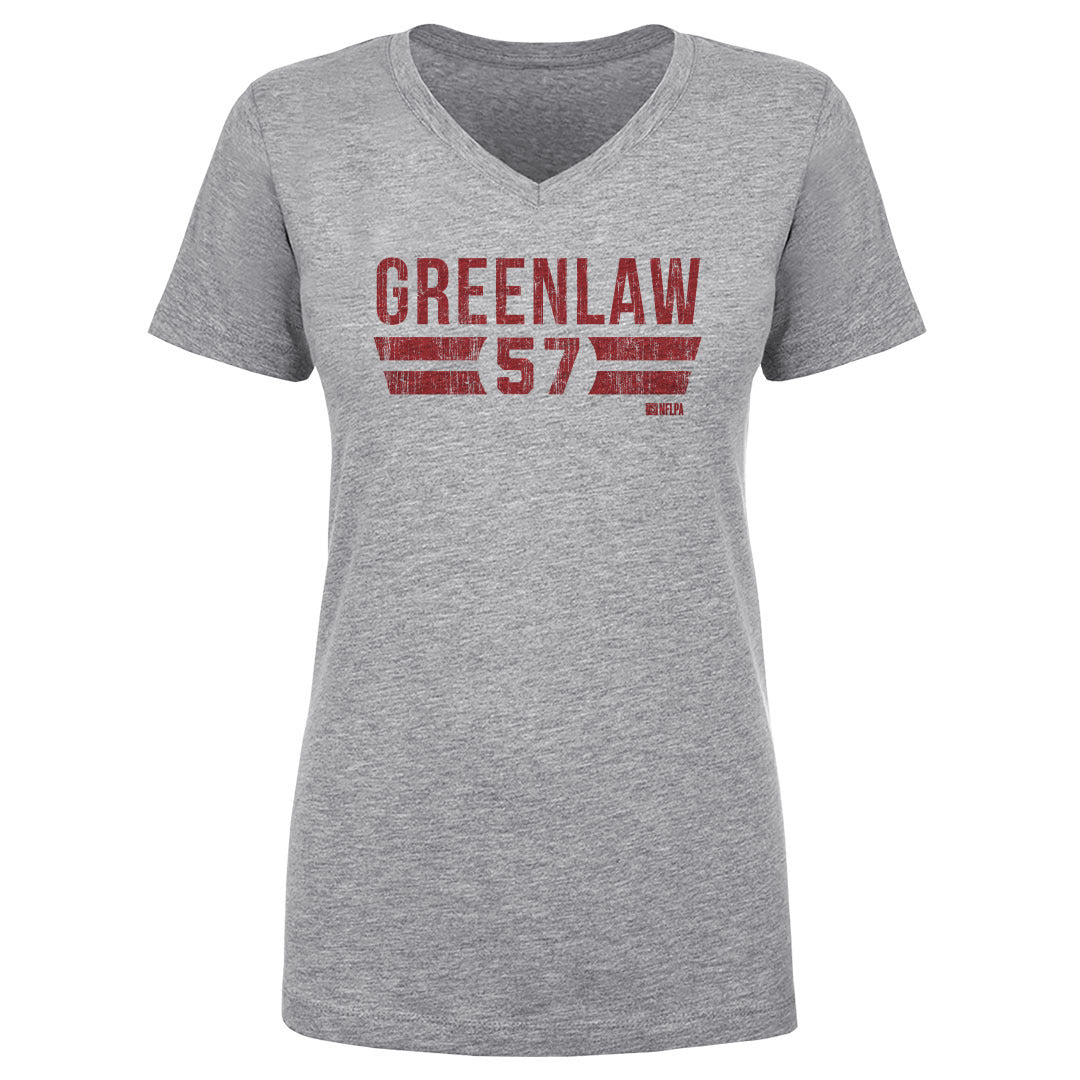 Dre Greenlaw Women&#39;s V-Neck T-Shirt | 500 LEVEL