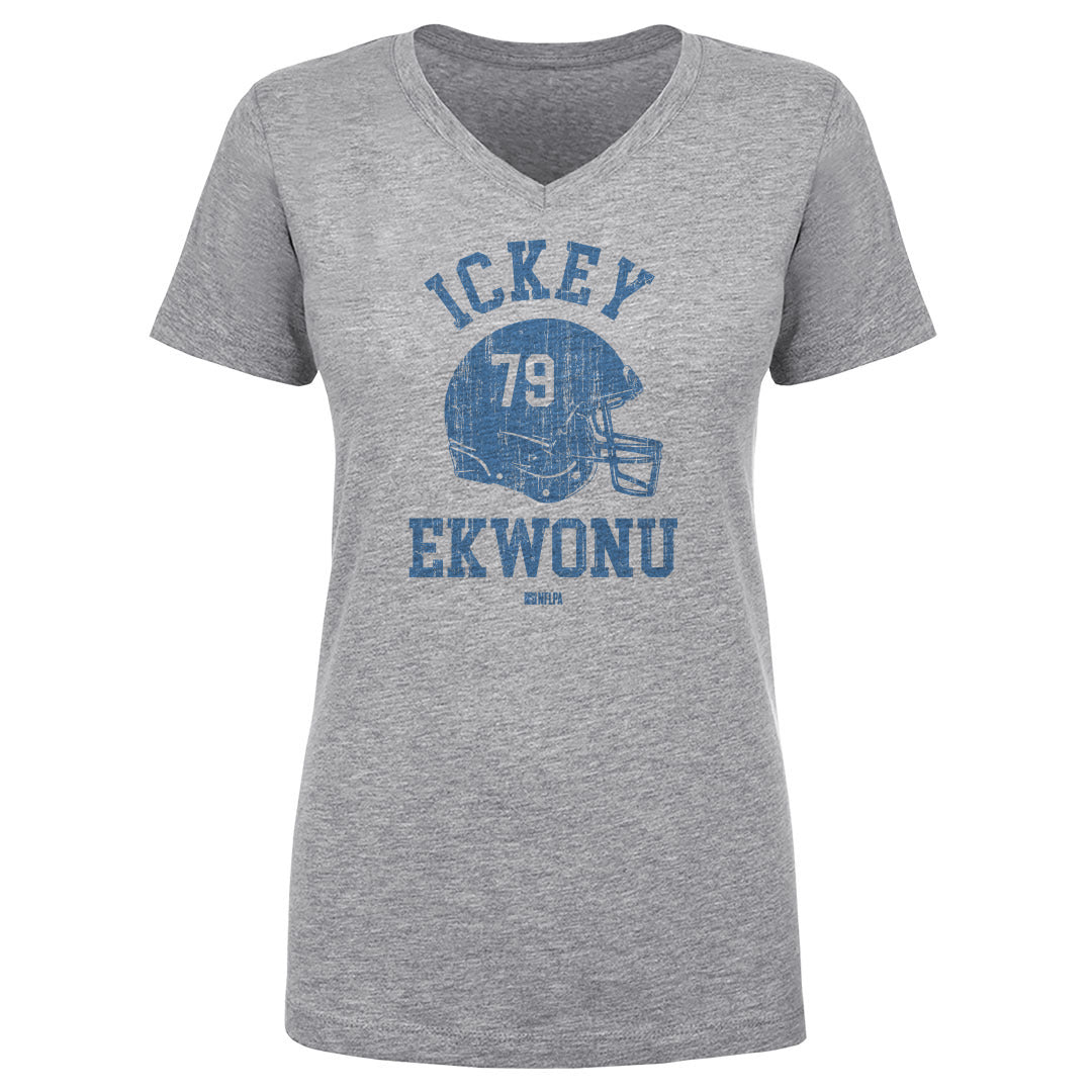 Ickey Ekwonu Women's V-Neck T-Shirt | 500 LEVEL